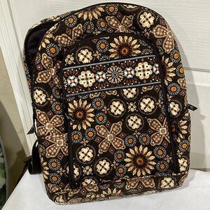 Vera Bradley Canyon Print Laptop Backpack